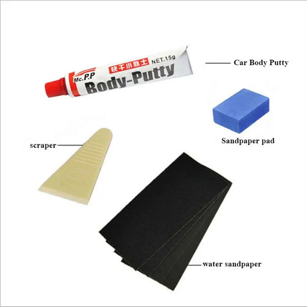 Автомобильные товары 15 г автомобильный наполнитель для шпатлевки царапин