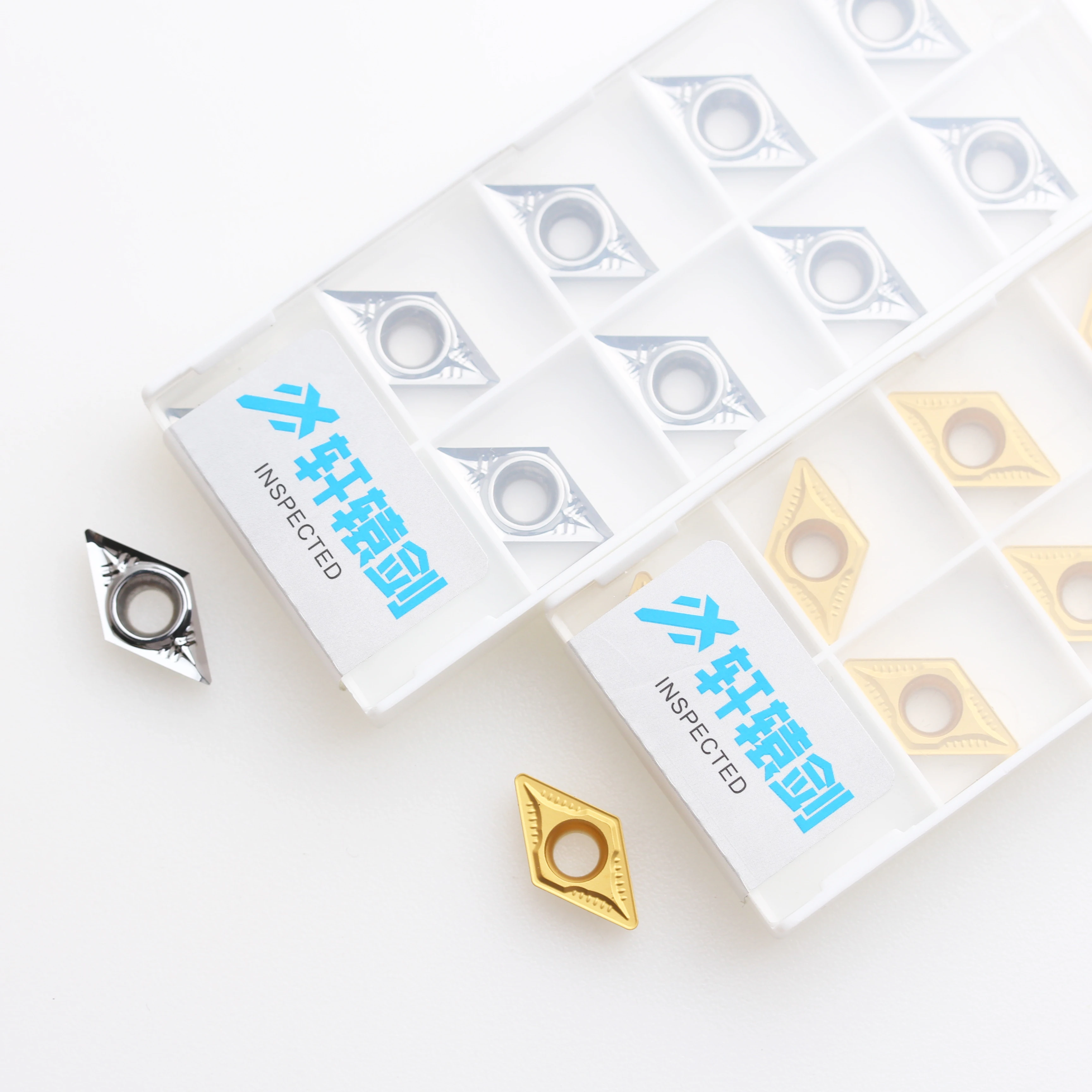 

10 PCS DCMT11T304 DCMT11T308 FG HQ MT PS MV Internal Turning Carbide Blades CNC Lather Cutter Tool