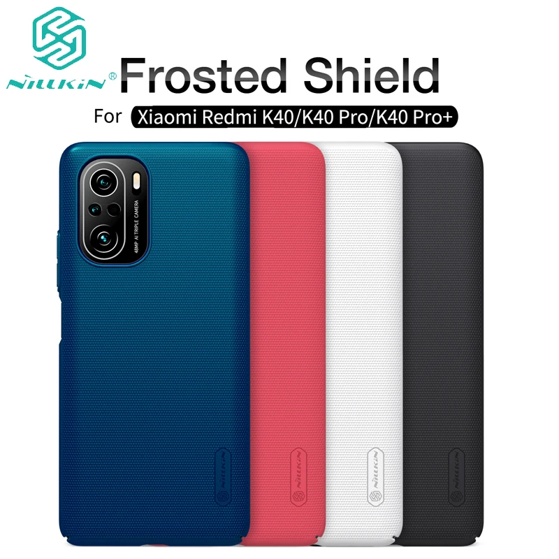 

For Xiaomi Redmi K40 Pro POCO F3 Case Super Frosted Shield Hard Matte Cover with Salient Case Dot Design For Mi11i чехол Nillkin