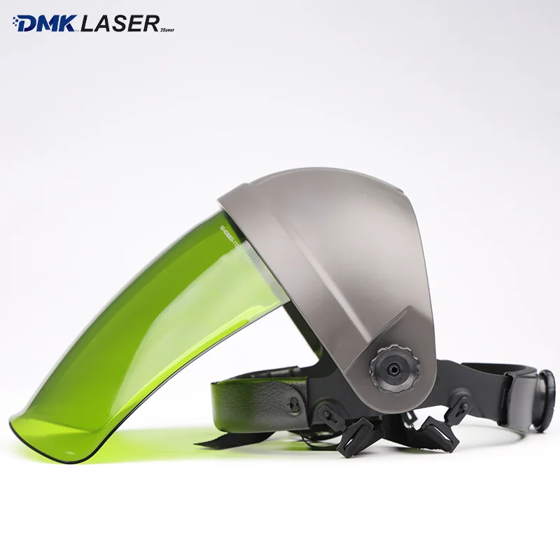 Лазерная защитная маска DMK 190-450&800-1100нм OD8+ CE для защиты от излучения при лазерной сваркерезкеочистке волоконным лазером (art.: 3920d474cc09c) - 3920d474cc09c