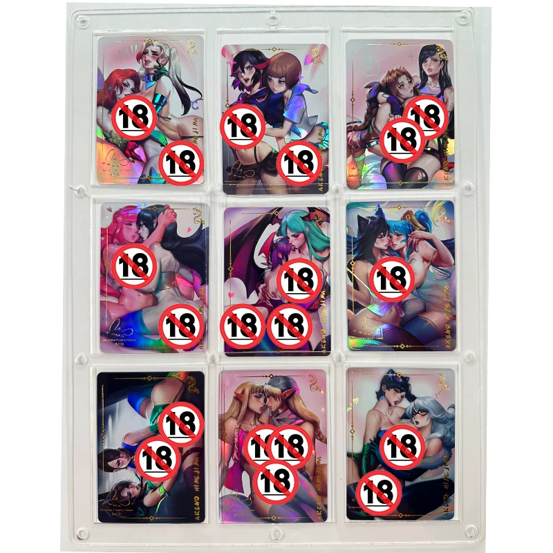 9 шт./набор Sakimichan Tifa Lockhart Athena ACG сексуальные обнаженные Игрушки Хобби Коллекционные Предметы для игр