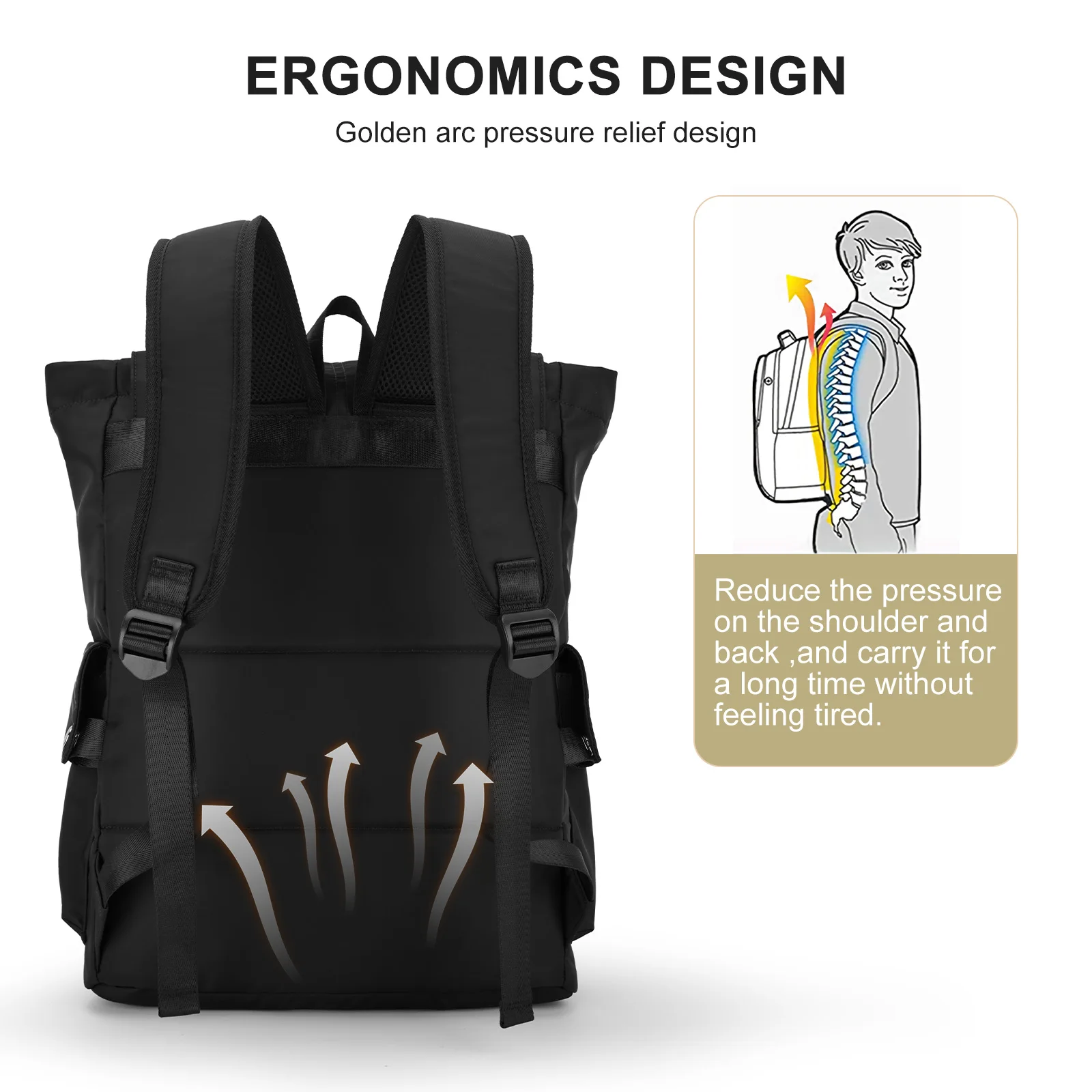 Классический Нейлоновый Водонепроницаемый Рюкзак Унисекс Для Мужчин И Женщин