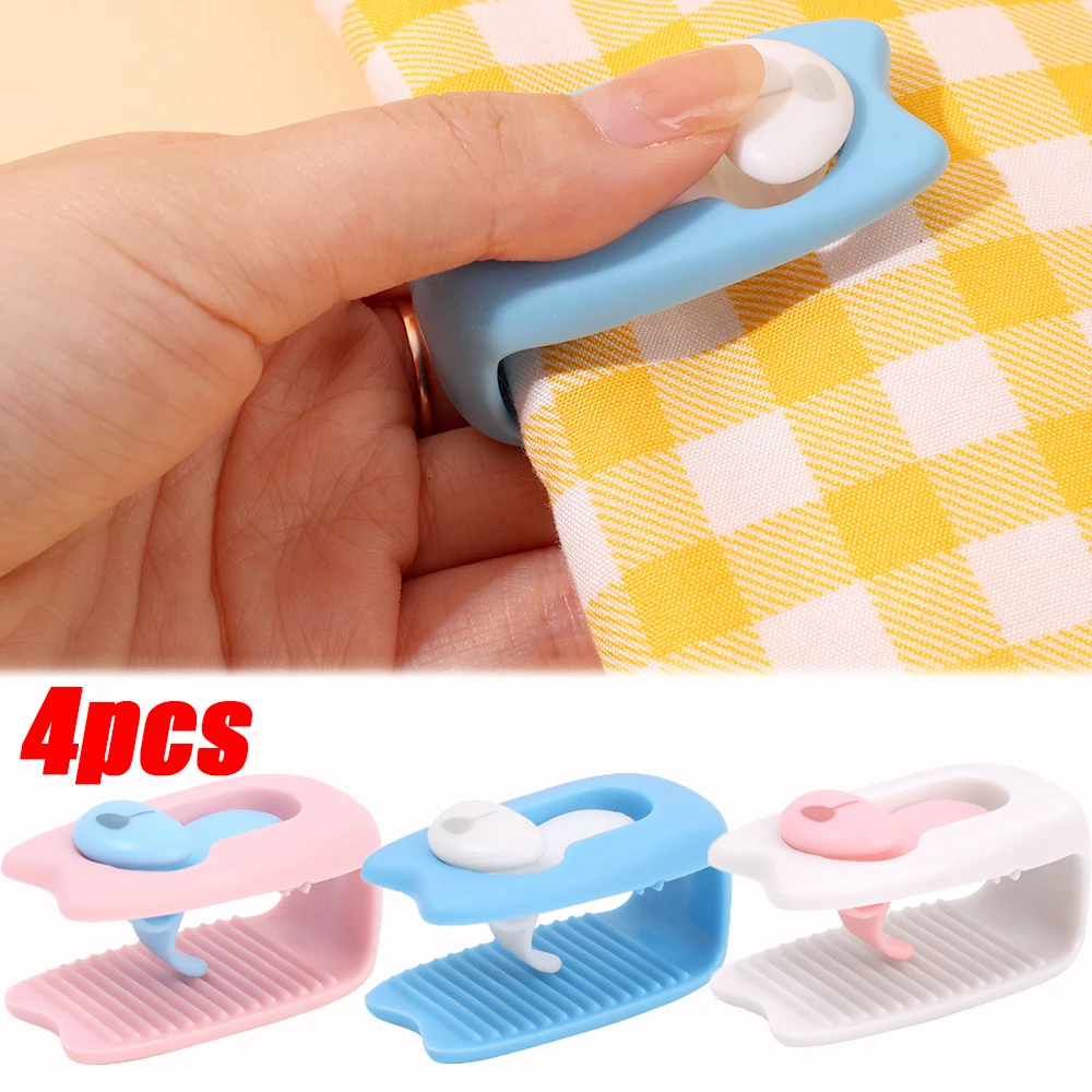 

4PCS Bear Quilt Holder Clips for Bed Sheet Blankets Non-Slip Fastener Clip ABS Duvet Sheet Fixer Household Anti-run Kick Buckle