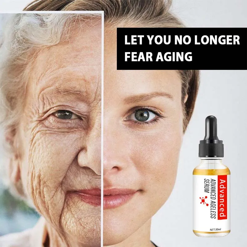 30ml Collagen Wrinkle Remover Serum Lifting Firming Anti-Aging Fade Fine Lines Repair Face Essence Moisturizing Smooth Skin Care