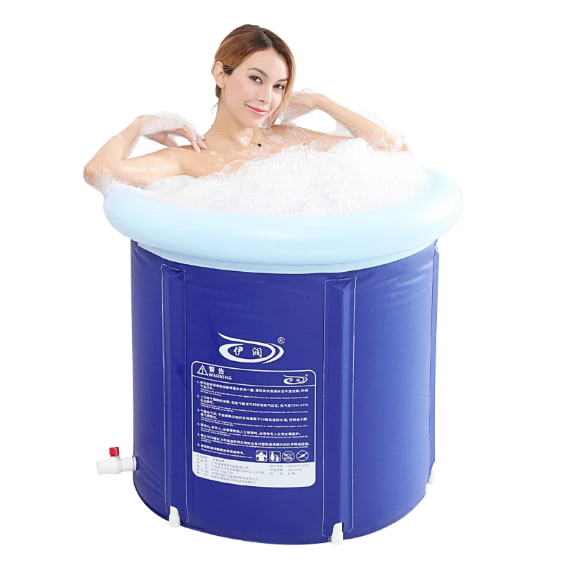

Portable Foldable Bathtub Shower Adults Large Winter Thick Body Inflatable Bathtub Bucket Spa Banheira Bathroom Products