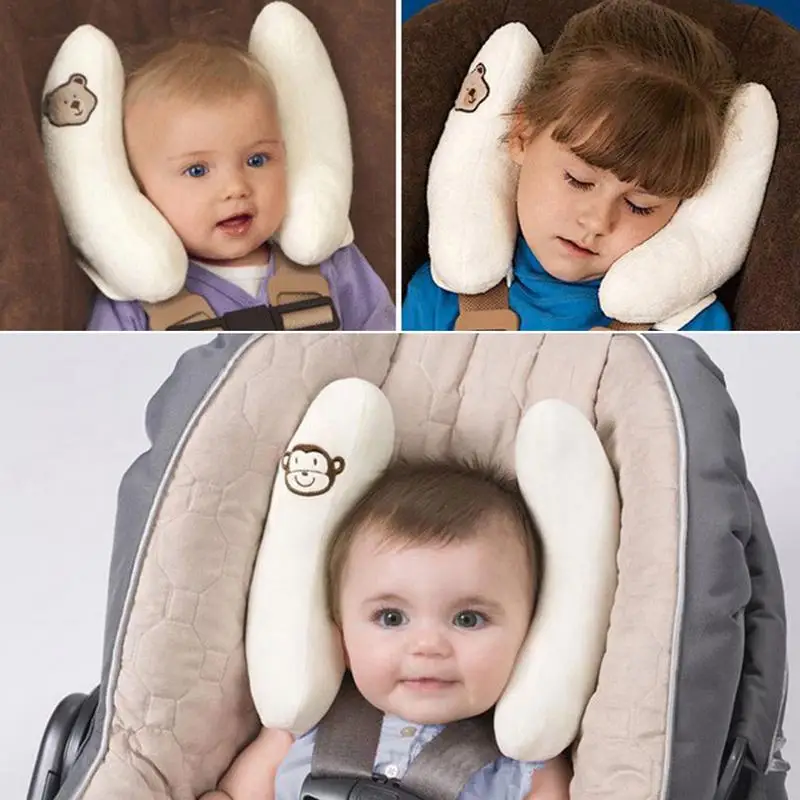 

Car Chair Baby Pillow Adjustable Toddlers Head Safety Support Soft Headrest Pillow For Newborns Baby Stroller Accessories