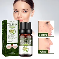 green tea tree acne treatment essential oil moisturizing cleansing face care acne scar mark blackhead remove liquid essence oil