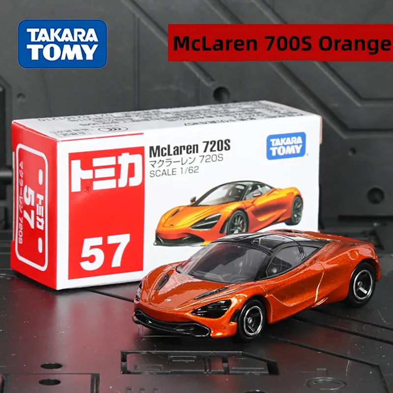 

TOMY Domeca Alloy Car Simulation Car Model Car Model Collection No. 57 McLaren 720S Orange