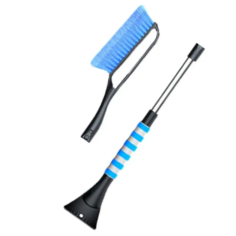 

Car Snow Scraper And Brush Extendable Auto Snow Remover For Cars Multifunctional Snow Shovel Winter Ice Remover For Cars Trucks