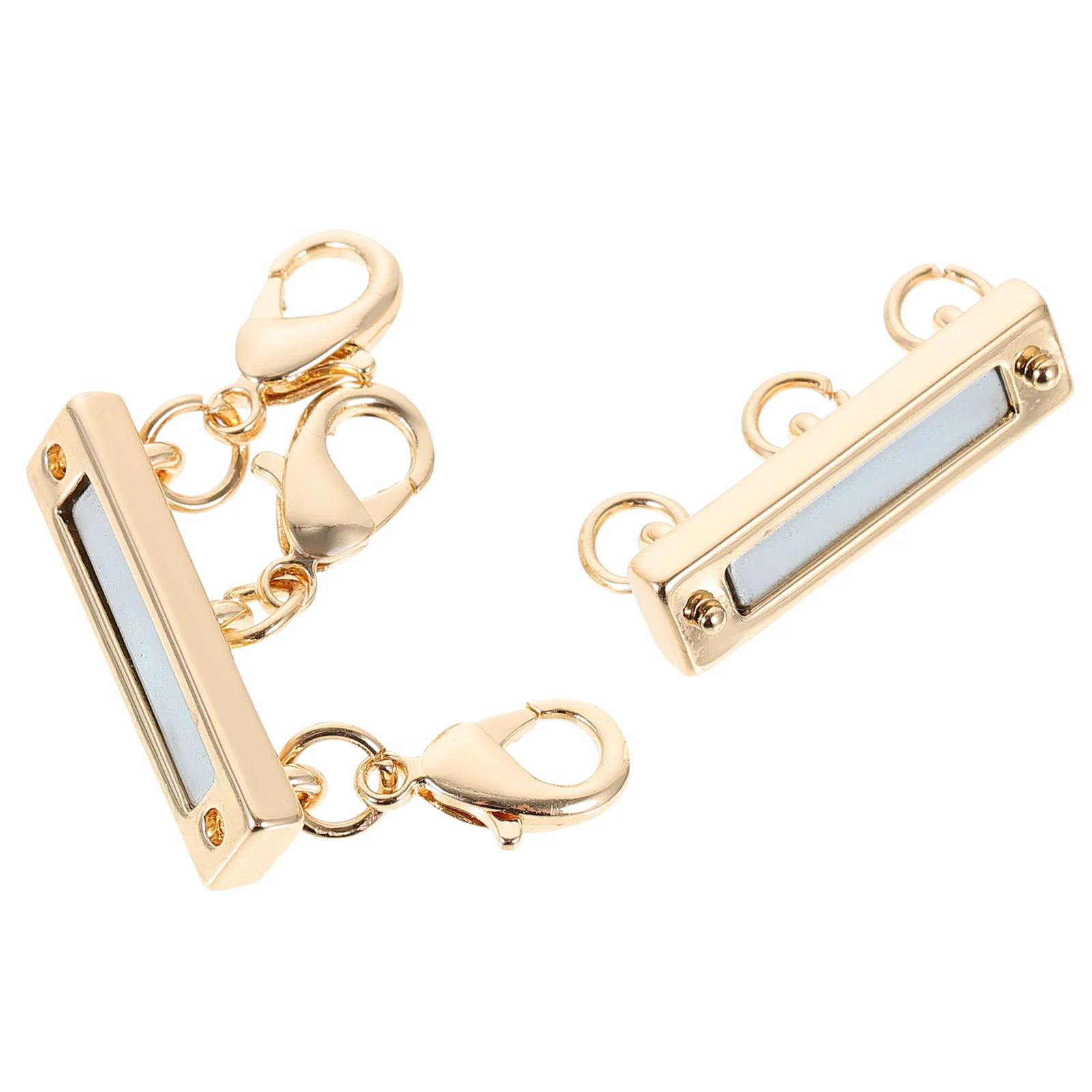 

Necklace Link Buckle Magnetic Necklace Clasp Connector DIY Accessories Multi-row Magnetic Converter