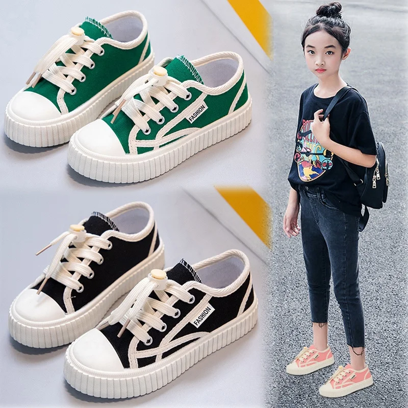 

Детская обувь для девочек Лето 2022 детская парусиновая обувь Летняя детская обувь для девочек обувь для скейтборда Мужская обувь детская об...