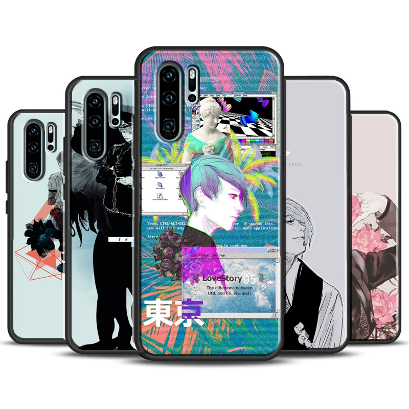 Shuu Tsukiyama Токийский Гуль Re Huawei P40 P20 P30 Lite Pro Nova 9 5T P Smart 2019 чехол для Honor 50 8X 9X 10i - купить