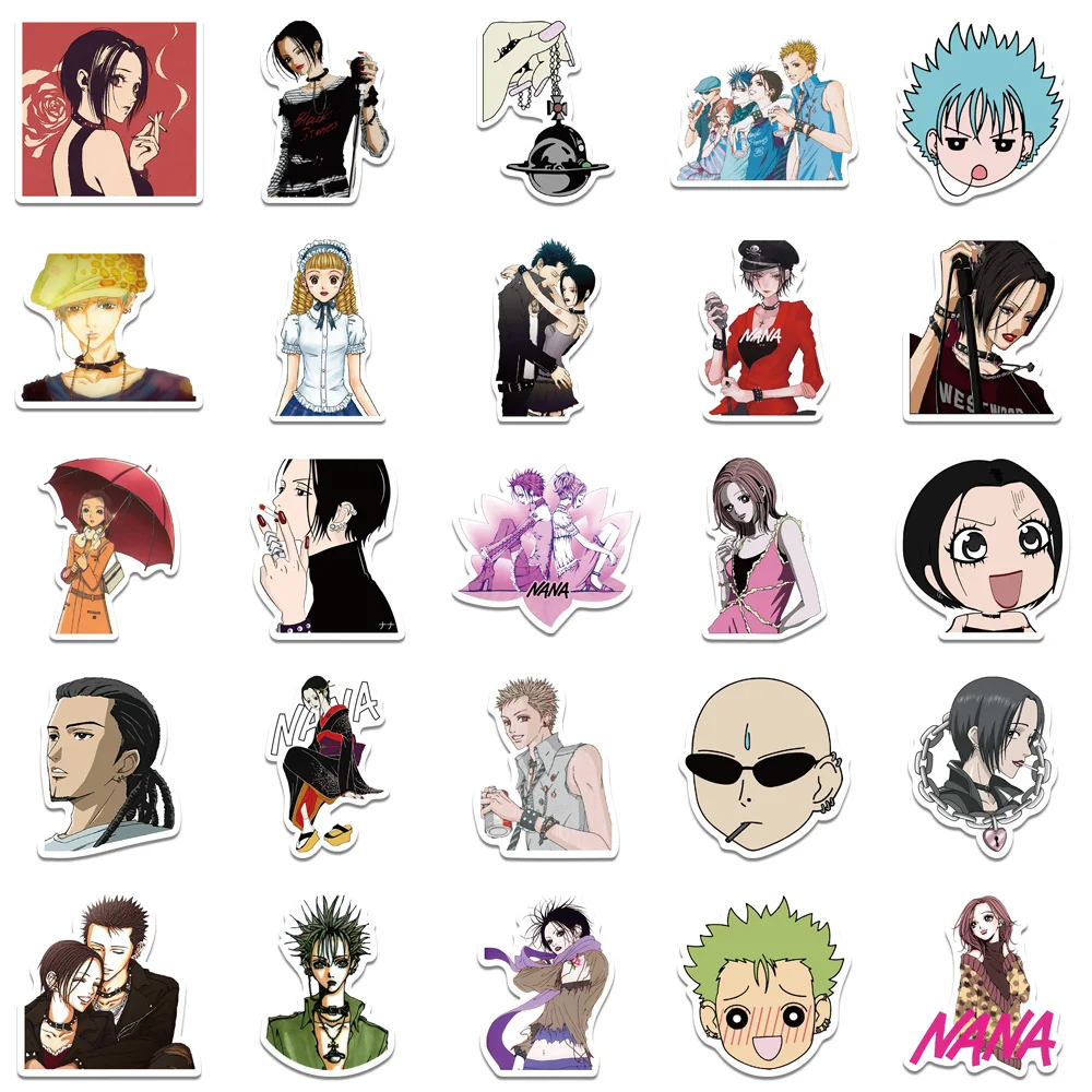 Наклейки для гитары багажа скейтборда водонепроницаемые в стиле аниме манга 10