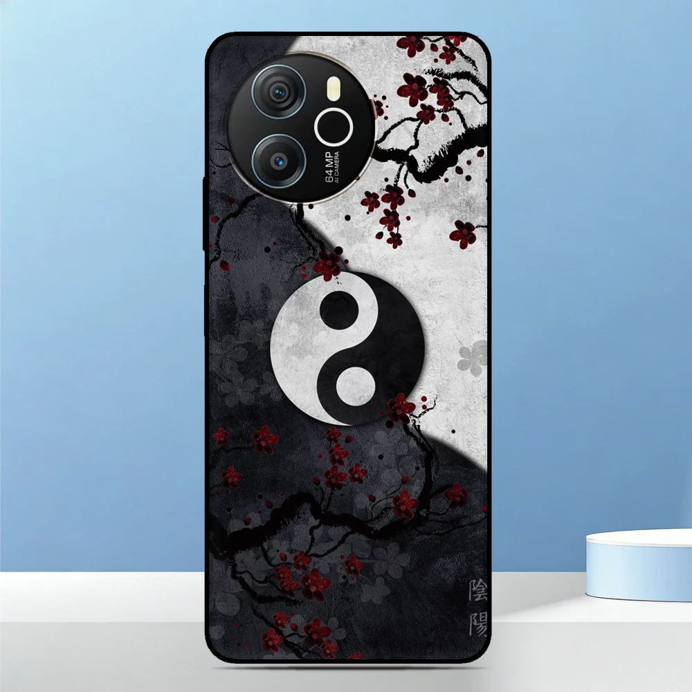 Фото Чехол для телефона Hero Japan Samurai для Blackview A100 A96 A95 A90 A85 Oscal C80 C70 C60 C30 C20 Pro Flat 2 1C 2C Tiger 13 12, задняя крышка №5