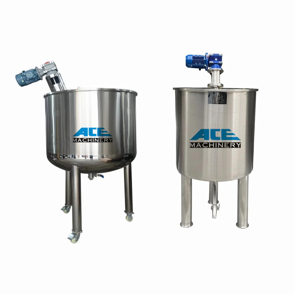 

Бак для смешивания химических кремов из нержавеющей стали с двойным покрытием и паровым нагревом по лучшей цене