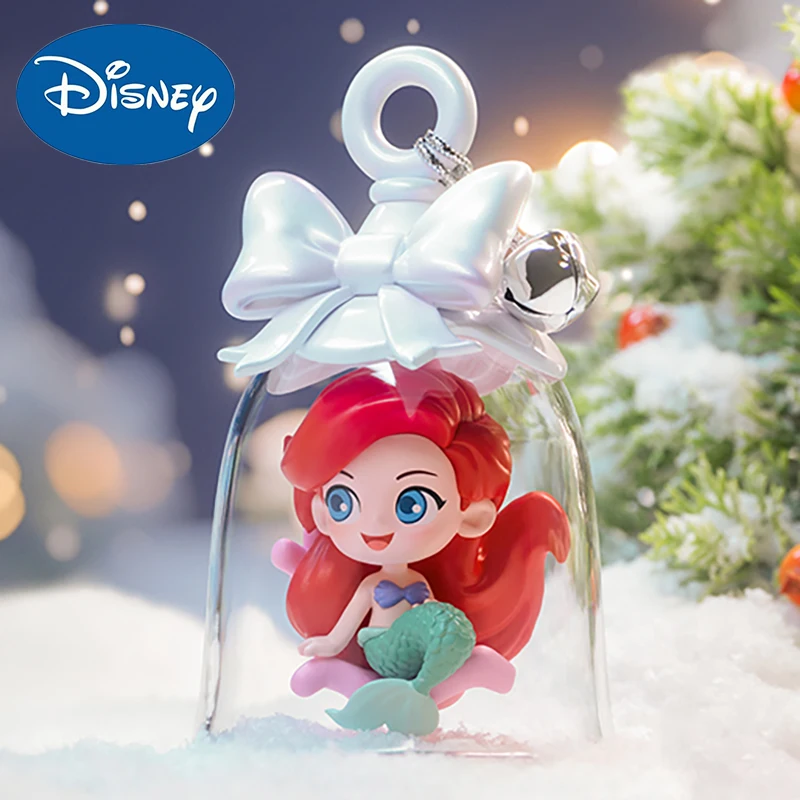 

New Disney Blind Box 100th Anniversary Bell Series Mysterious Surprise Box Figure Mickey Mouse Little Mermaid Ariel Pinocchio