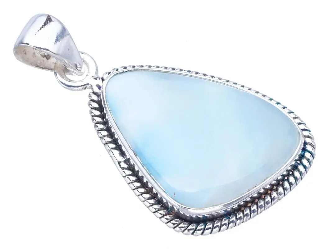 StarGems®Натуральная серебряная подвеска ручной работы яркий цвет 1 5 дюйма F3554