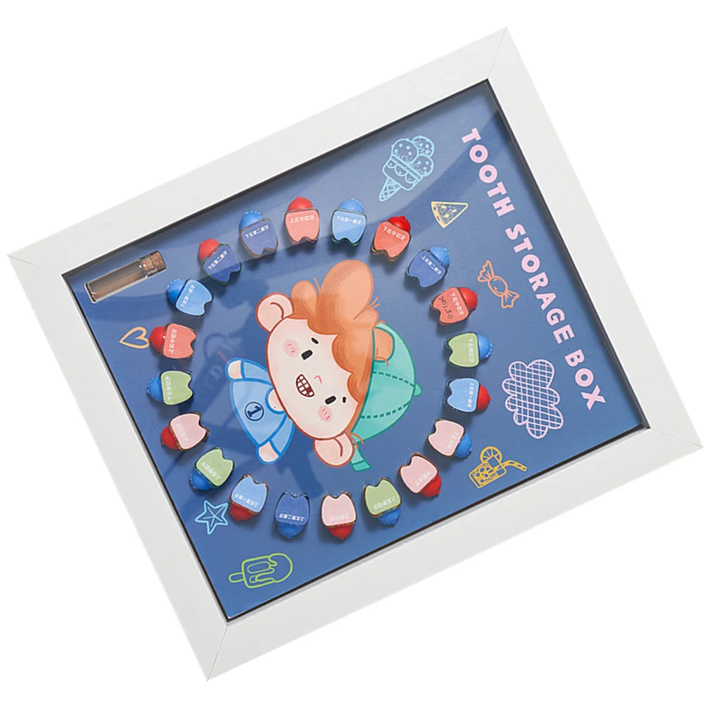 Коробка для хранения молочных зубов защита детей подарок детские сказочные