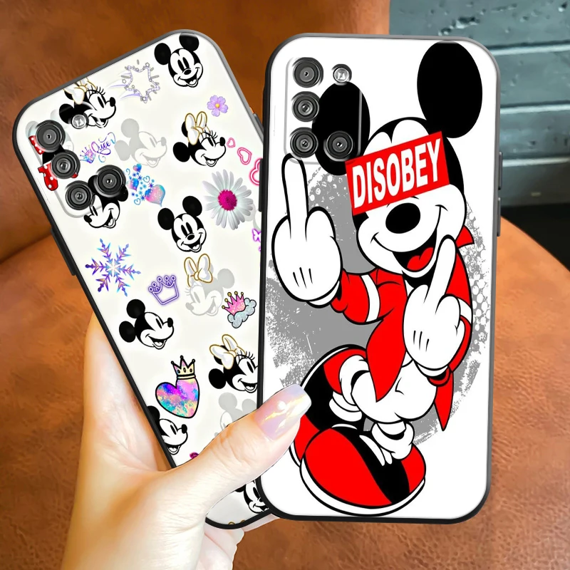 

Disney Pop Mickey Mouse For Samsung A31 A32 A30S A41 A42 4G 5G Soft Silicon Back Phone Cover Protective Black Tpu Case Funda