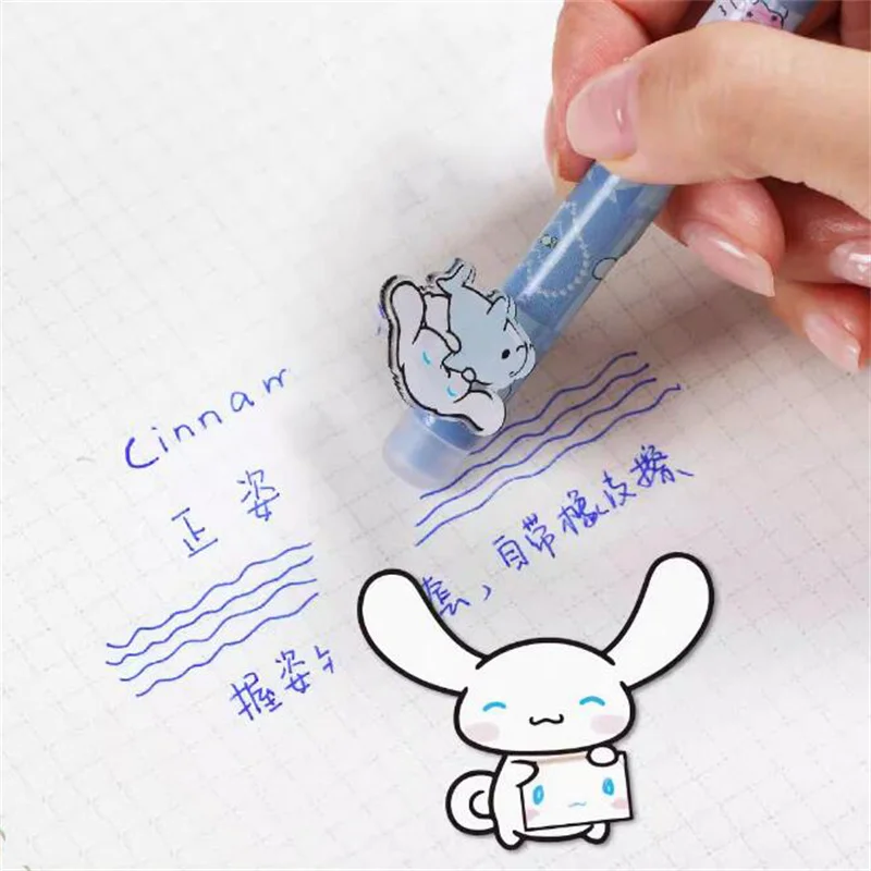 36 шт/лот Sanrio корицы Erasable гель ручка милый 0 5 мм синие чернила нейтральные ручки