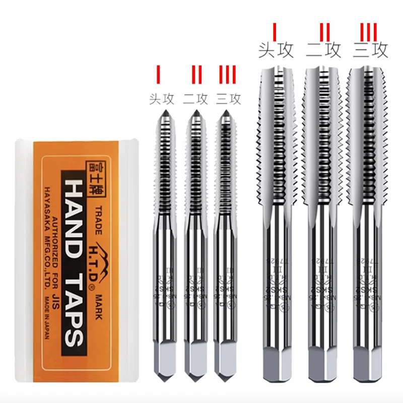 

Ручной набор метчиков VAYNE HTD Метрическая и дюймовая резьба