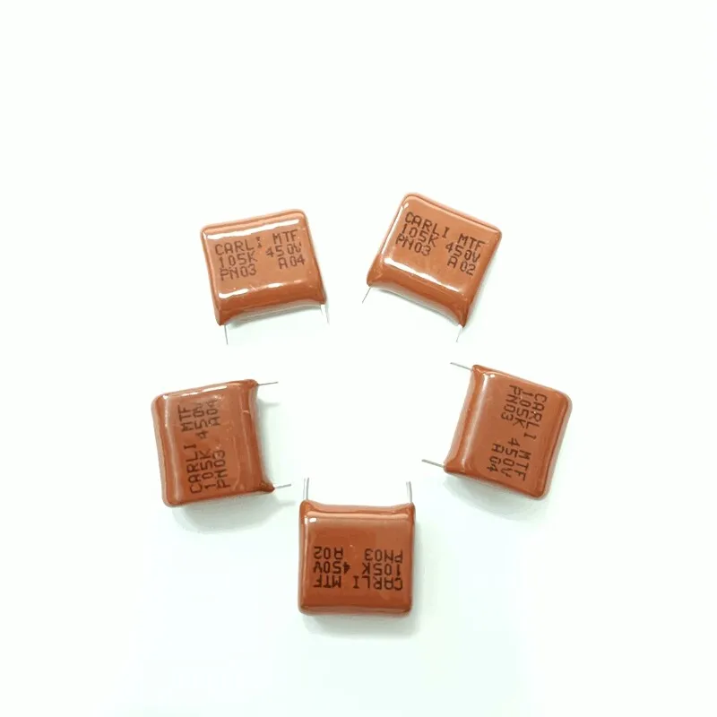 

5PCS Original 1UF 450V 105K Foot Spacing 15MM Thin Film Capacitor