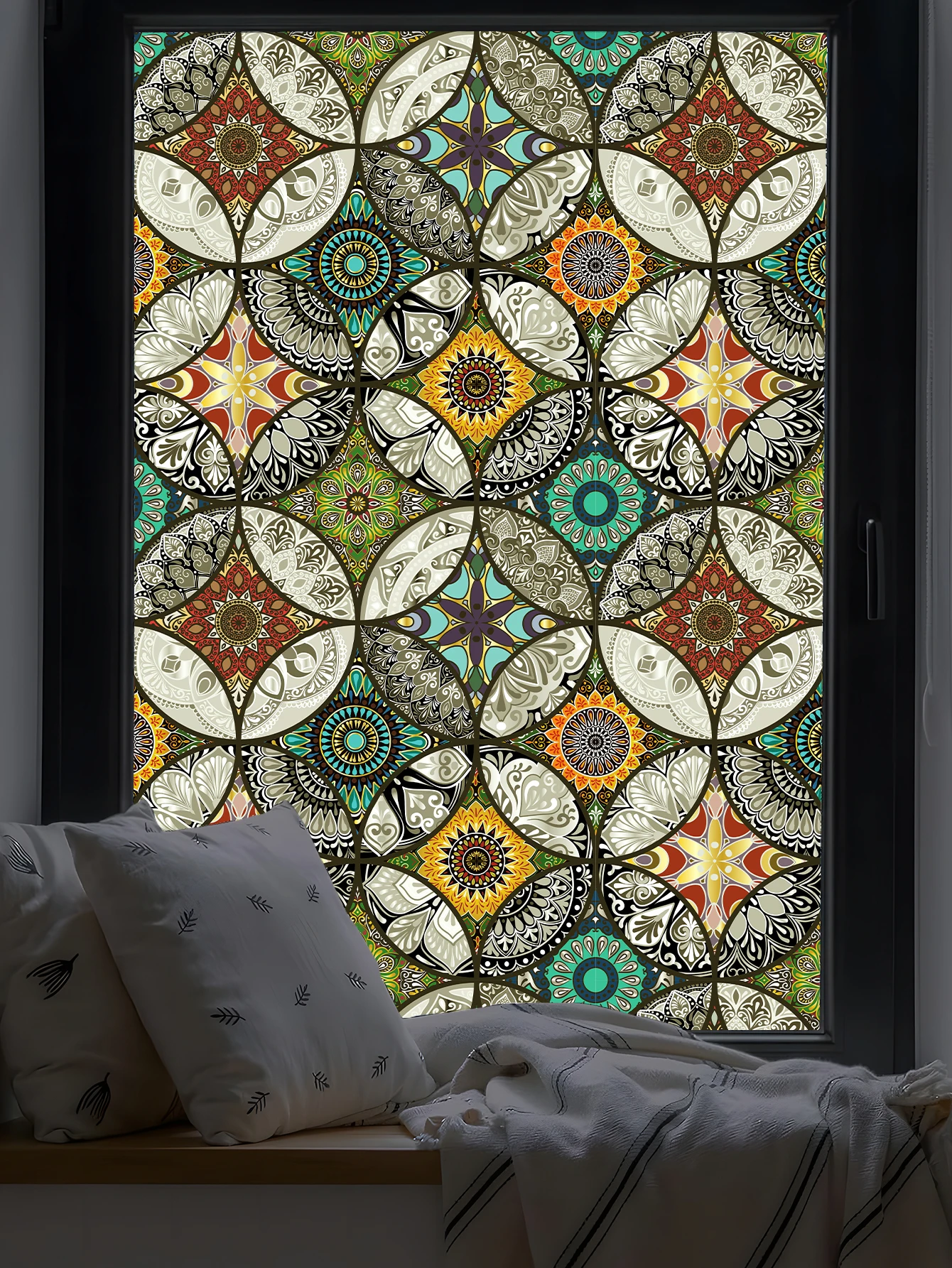 

Матовые оконные наклейки "Moroccan Wind"