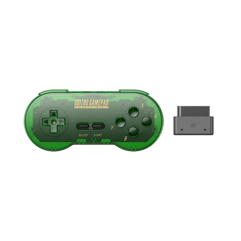 8BitDo SN30 беспроводной геймпад для SNES нефритовый зеленый