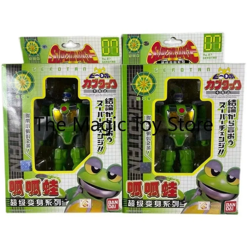 Фото Оригинальные фигурки Bandai Gatcha Gatcha: Гагага-лягушка, Акула, Перец чили, Кабуда, Скорпион, Леле, Таракан и Булли. №4