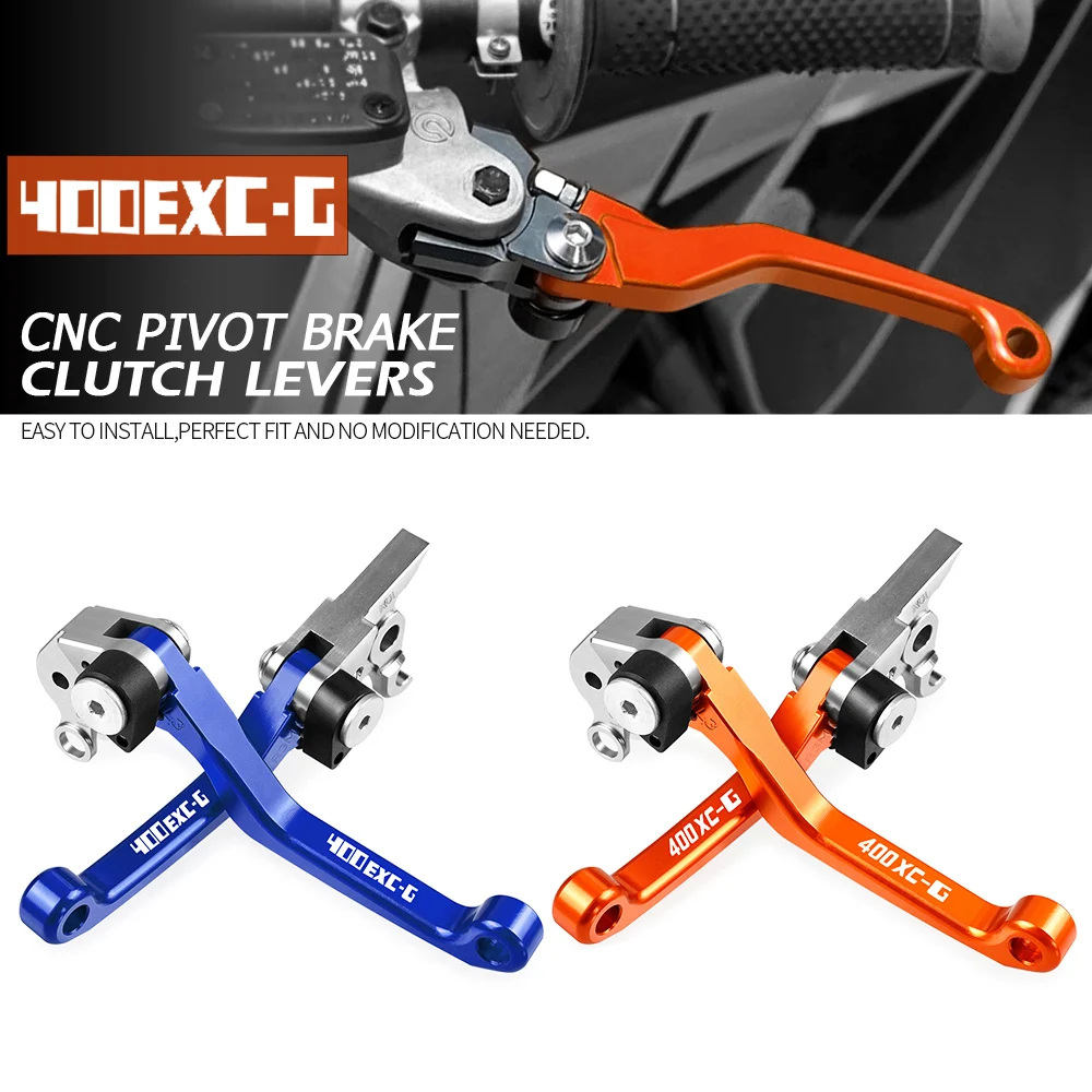 

For 400XCG MXCG 2002 2003 2004-06 400EXCG Motorcycle Accessories Foldable Pivot Dirt Bike Brake Clutch Levers Cable Lever Handle