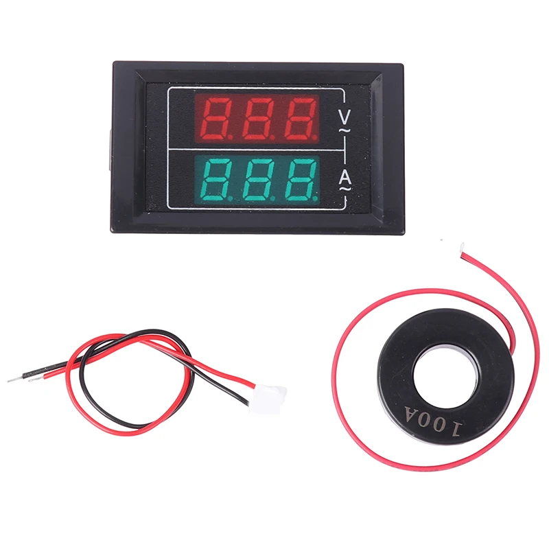 

D85-5035VA Digital Voltmeter Ammeter LED Dual Digital Volt Meter Gauge AC60-500V Current Meter
