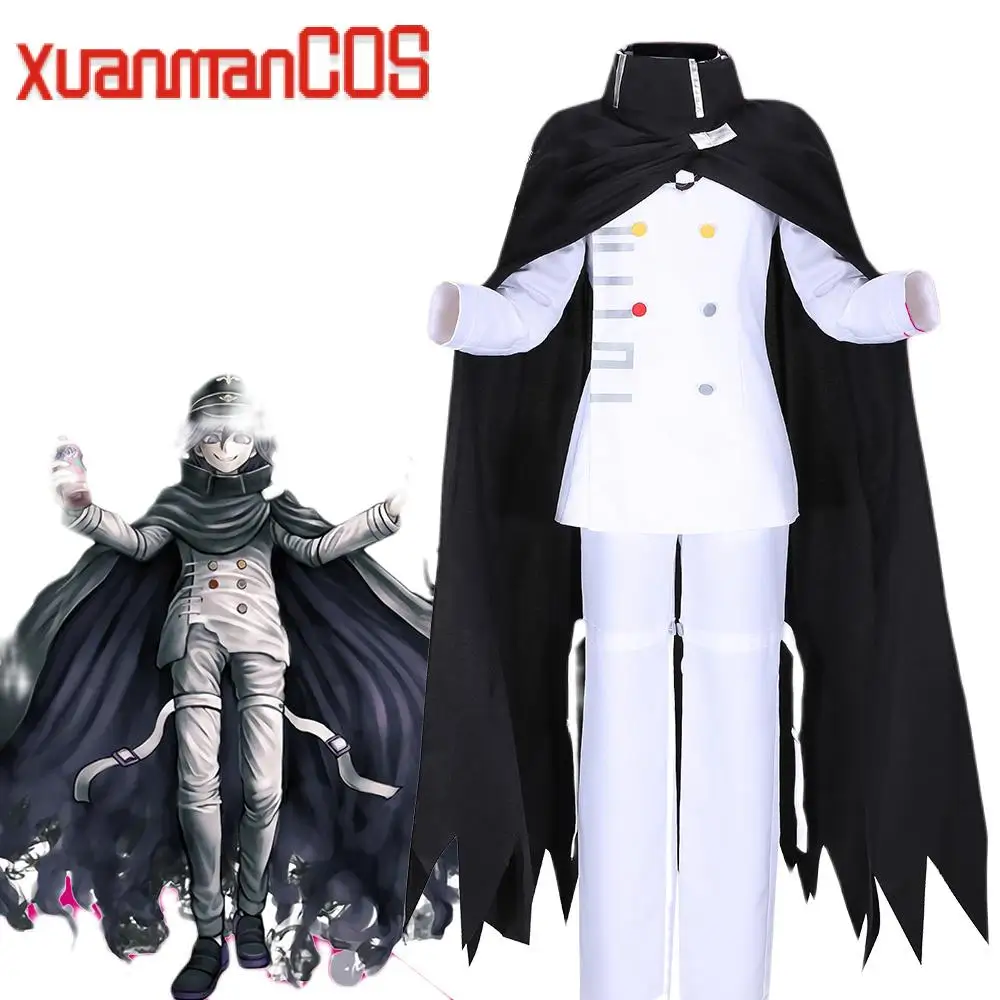 

Anime DanganRonpa V3 Cosplay Dangan Ronpa Ouma Kokichi Costume Halloween Men Suit