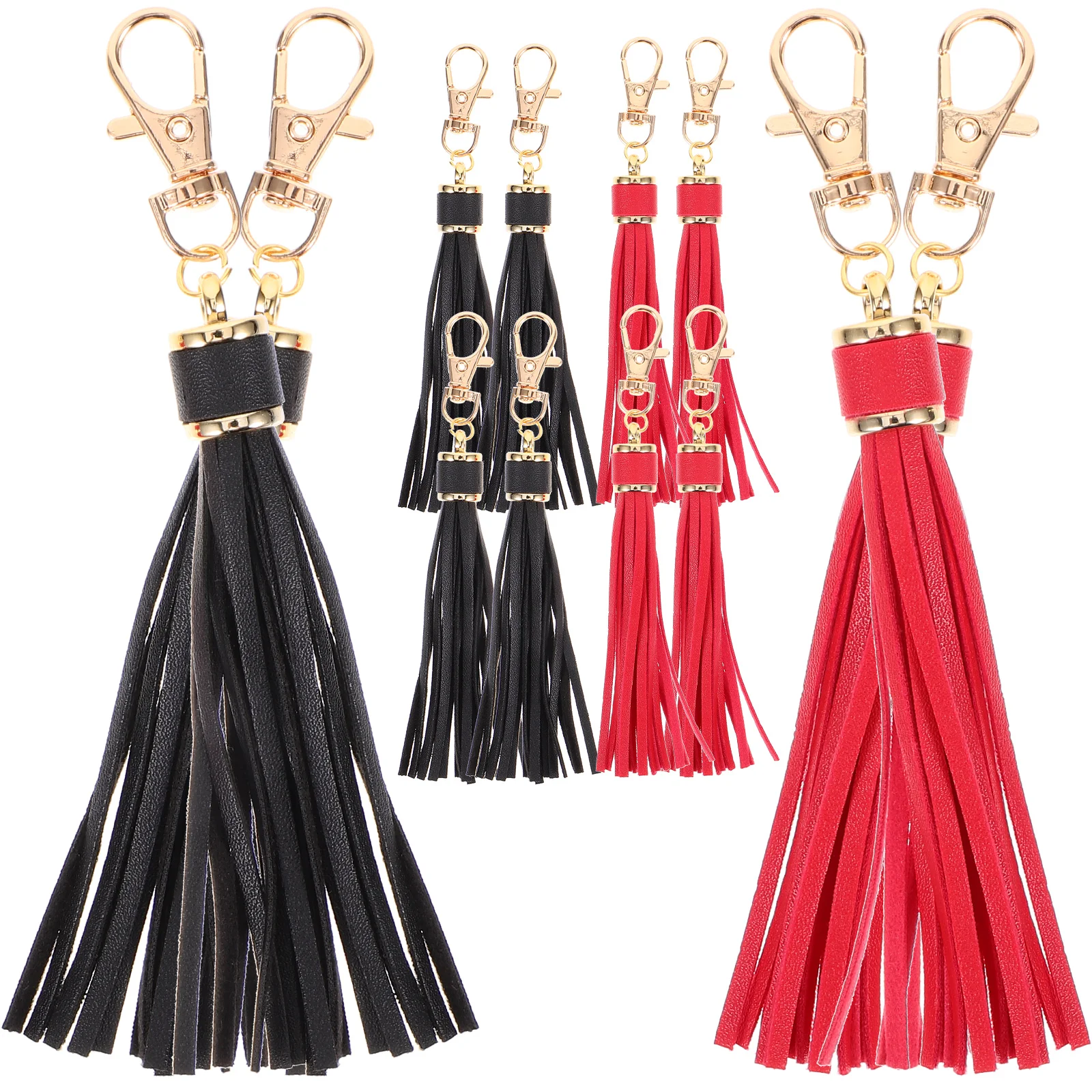 

10Pcs Tassel Keychain Charm Tassel Pendant Decoration Tassel Keychain for Handbag DIY Tassel Keychain
