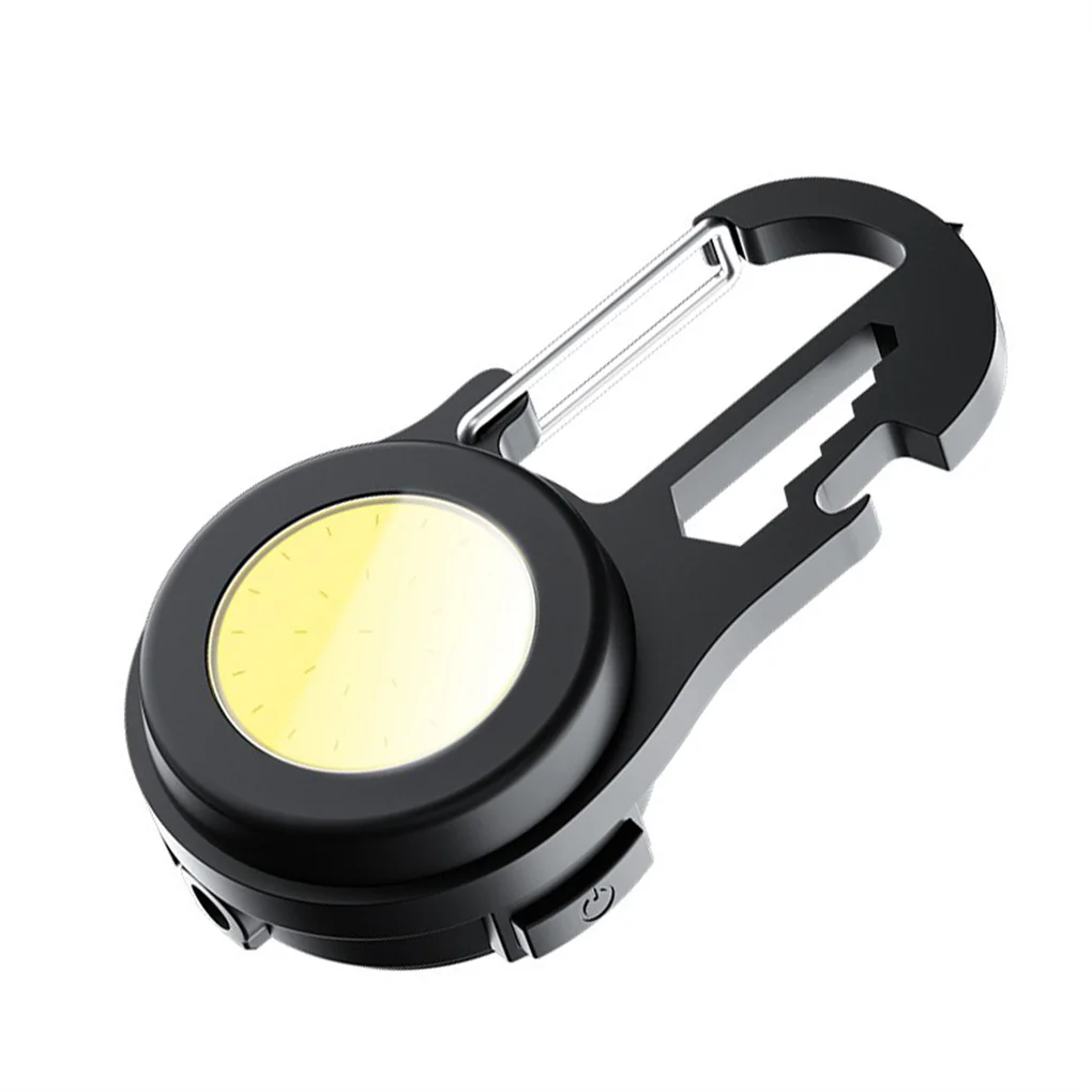 

Mini Flashlight COB Portable Outdoor Rechargeable Camping 800lm Emergency Work Lamp Window Breaker Backpacking Light