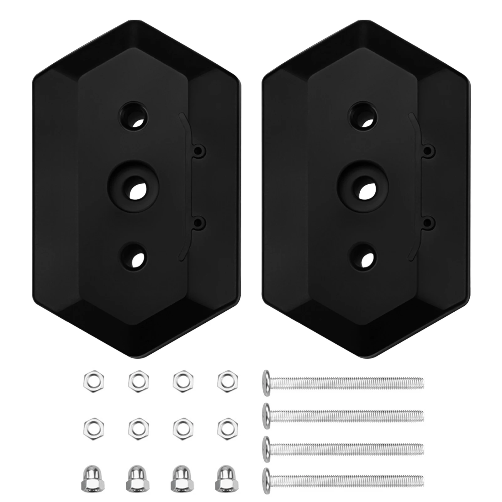 

2pcs Easy Install Garage With Screw Pack Accessories For Display Skateboard Wall Mount Heavy Duty Home Storage Living Room Deck