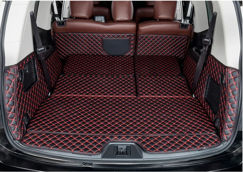 Высокое качество! Специальные коврики для багажника автомобиля Nissan патруль Y62 6 7