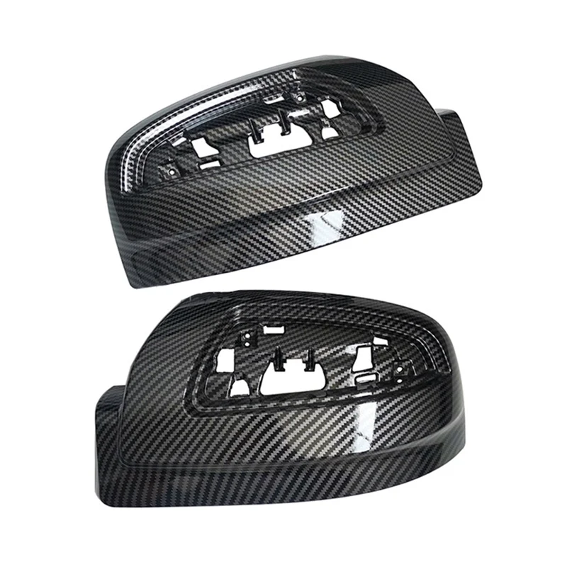 

1 Pair Carbon Fiber Rear Mirror Cover Shell Cap for Mercedes-Benz Viano W639 2011-2015 A6398110461 A6398110561
