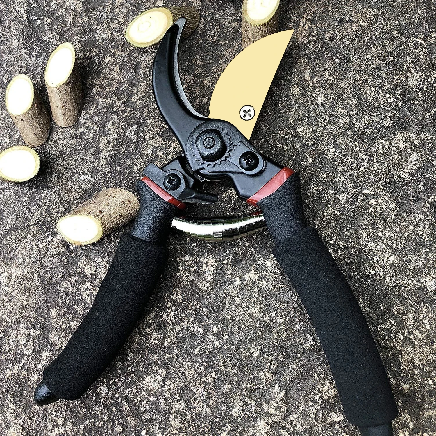 

Garden Pruner Stainless Steel Scissor Labor-Saving Spring Pruning Shear Garden Grafting Tools Branch Tool Shear Dropshipping
