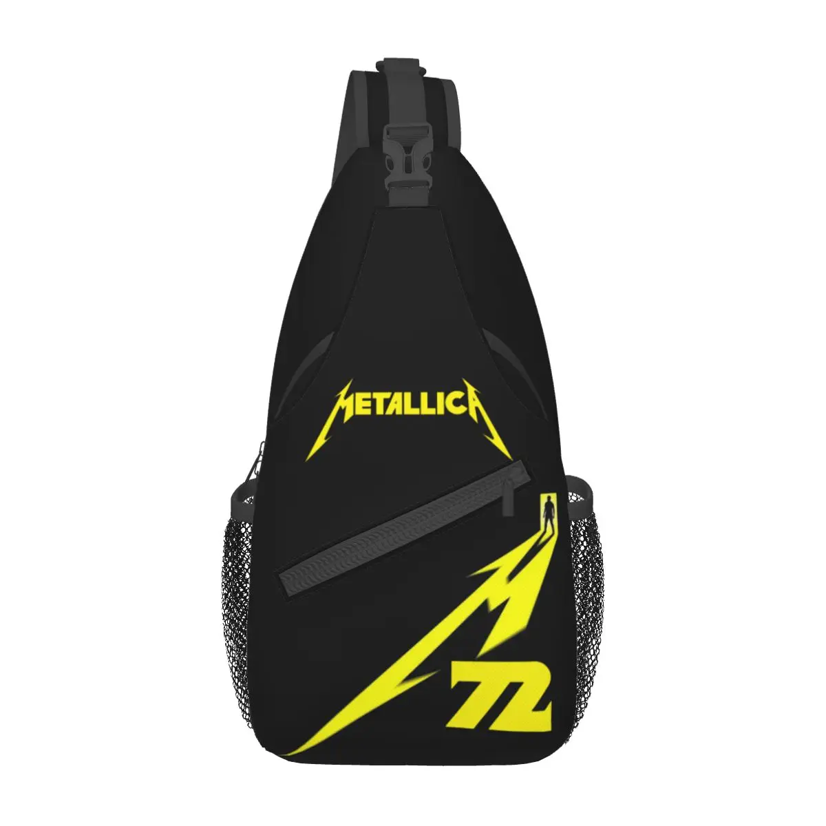 

Metallicas 72 Seasons Chest Bag Stuff For Unisex Casual M72 World Tour Fanny Pack