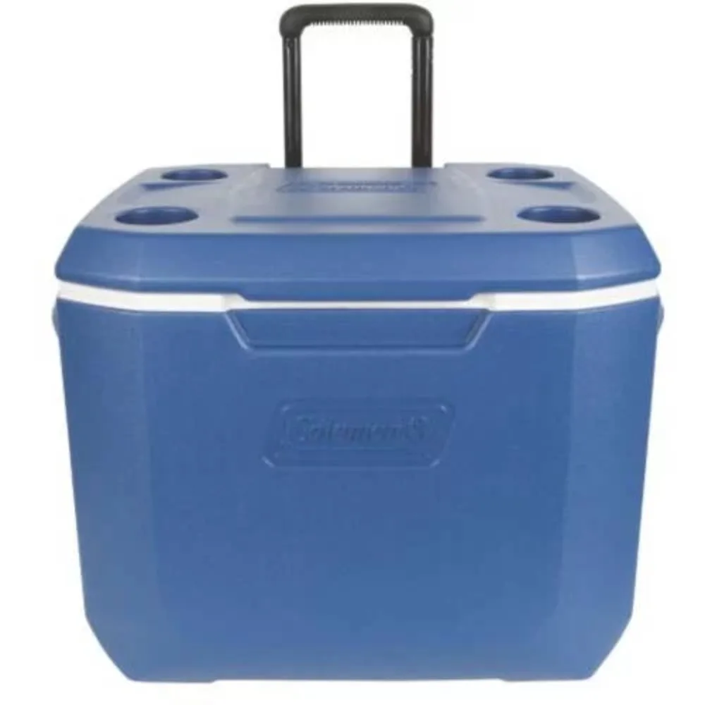 Blue Portable Coolers Ice Box For Camping Beach Cool Igloo  Supplies Hiking