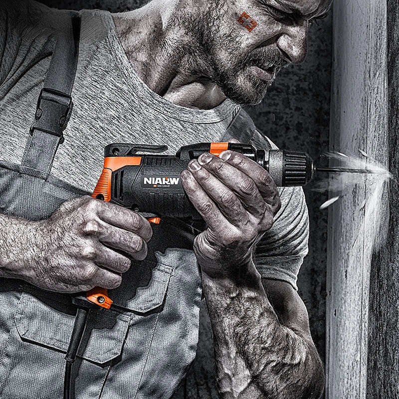 

Электрическая дрель, 220 В, 710 Вт, 3000 об/мин, ударная дрель промышленного класса, перфорирующие инструменты для дерева, стали, керамической пли...