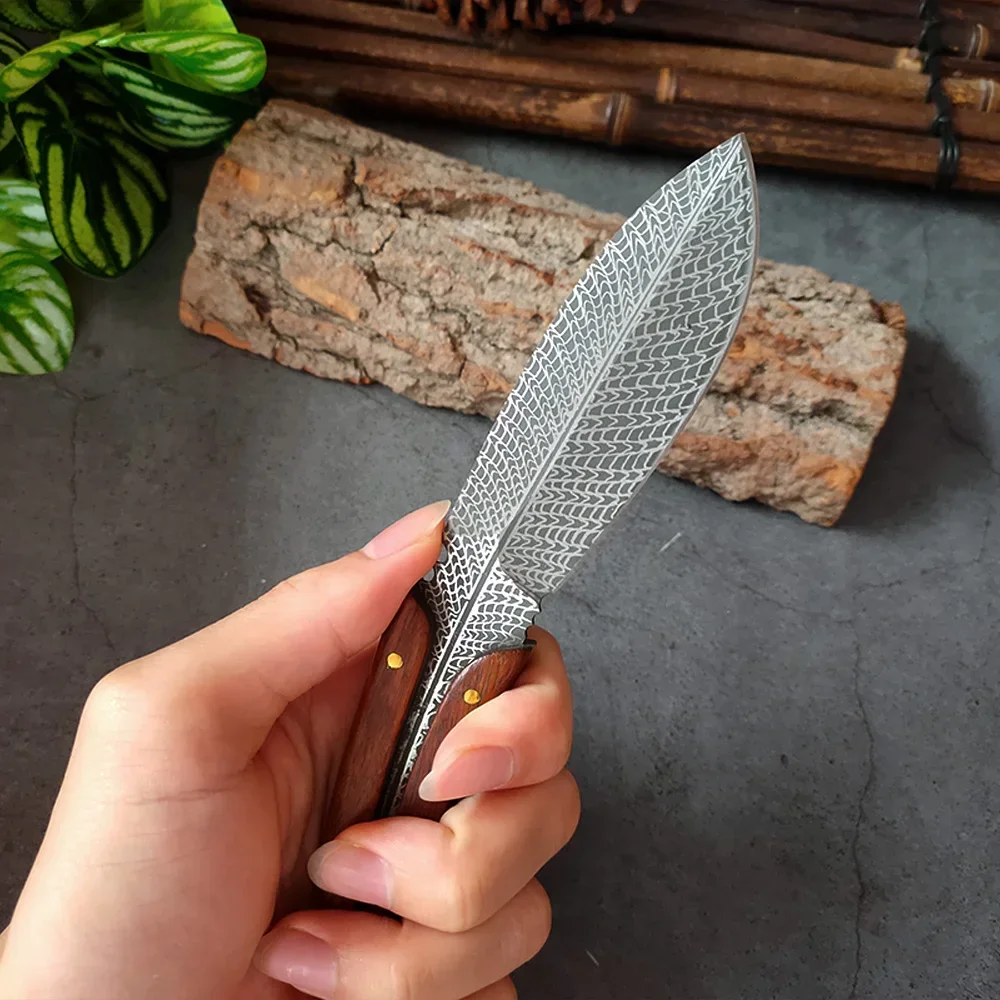 4-дюймовый портативный нож-тесак нож для мяса фруктов кухонные ножи из