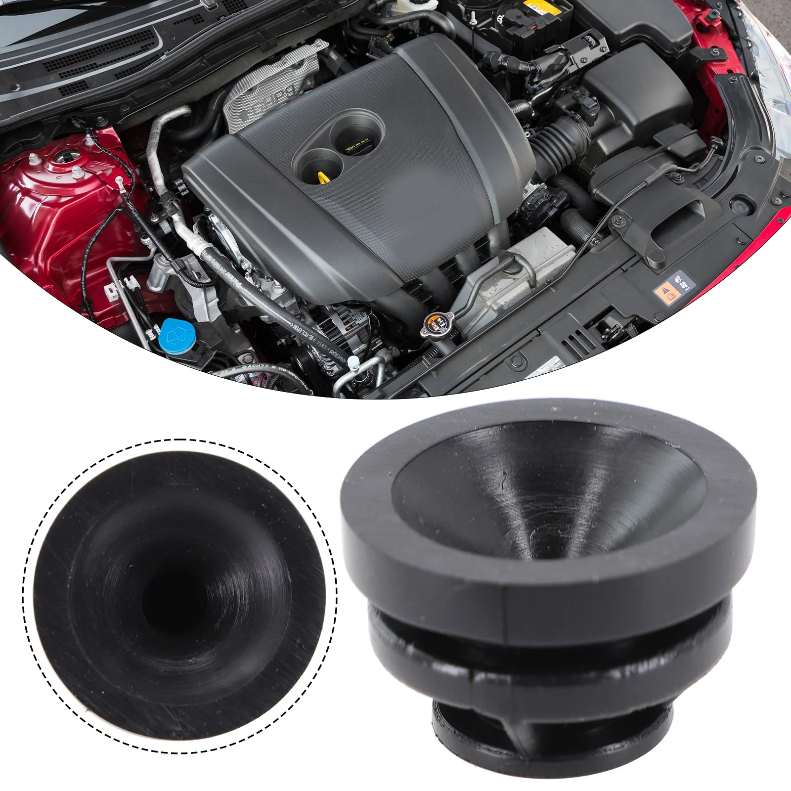 Новый буфер крепления двигателя черный для Mazda CX-3 DK 2016-2021 P301-10-238 резина 1 шт. CX-5 KE KF