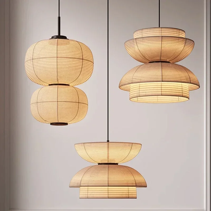 Винтажные тканевые подвесные светильники MVY