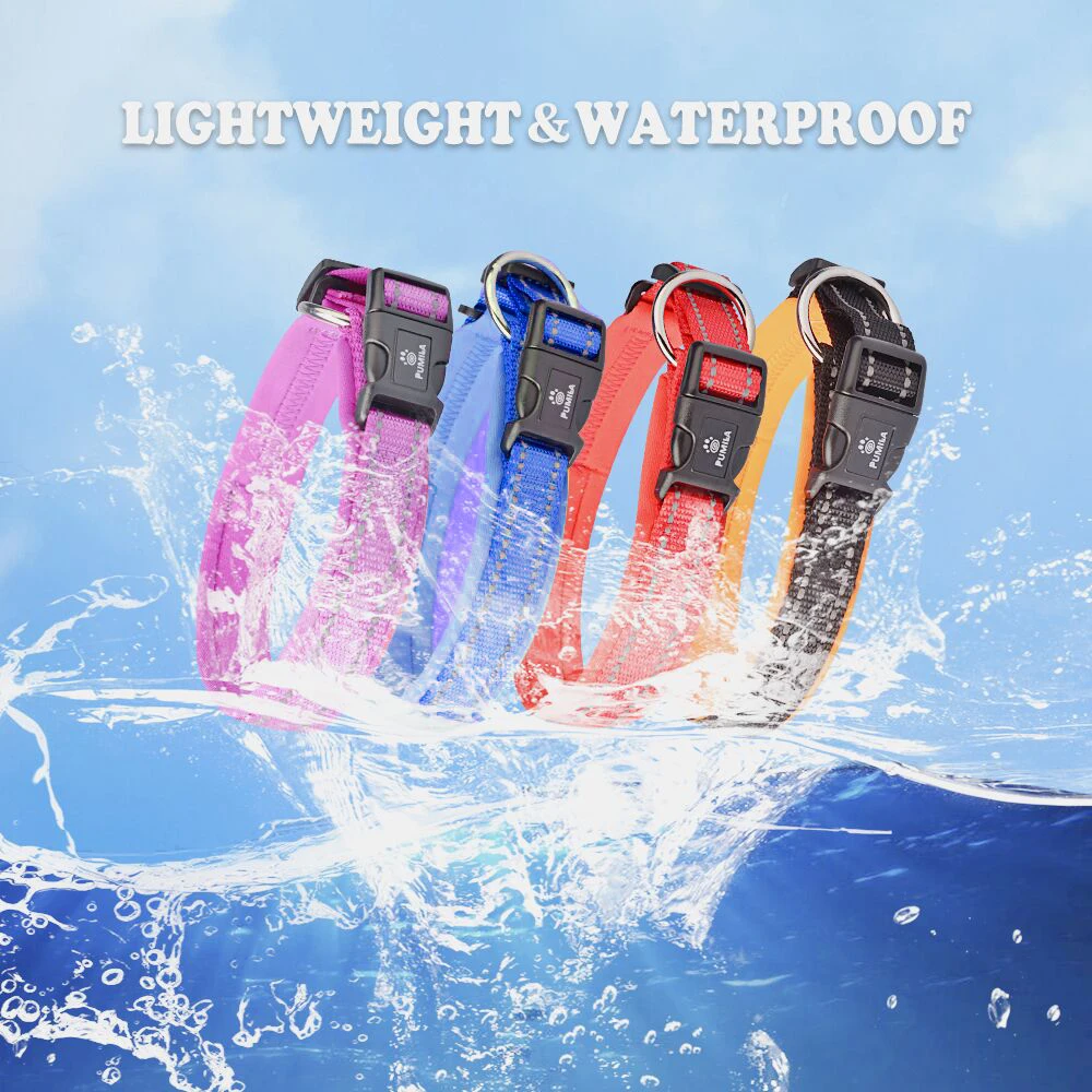 Ошейник для собак MASBRILL регулируемый поводок среднего и большого размера