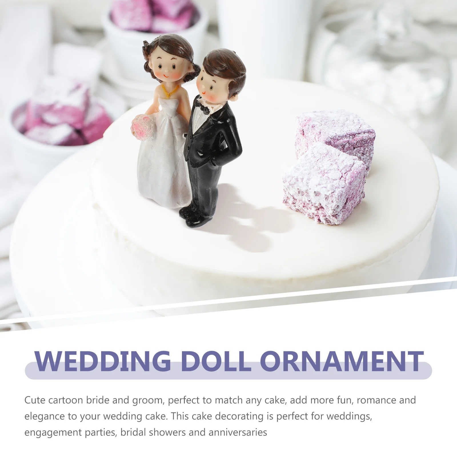 Аксессуар для торта Топпер невесты свадебные украшения домашние аксессуары дома