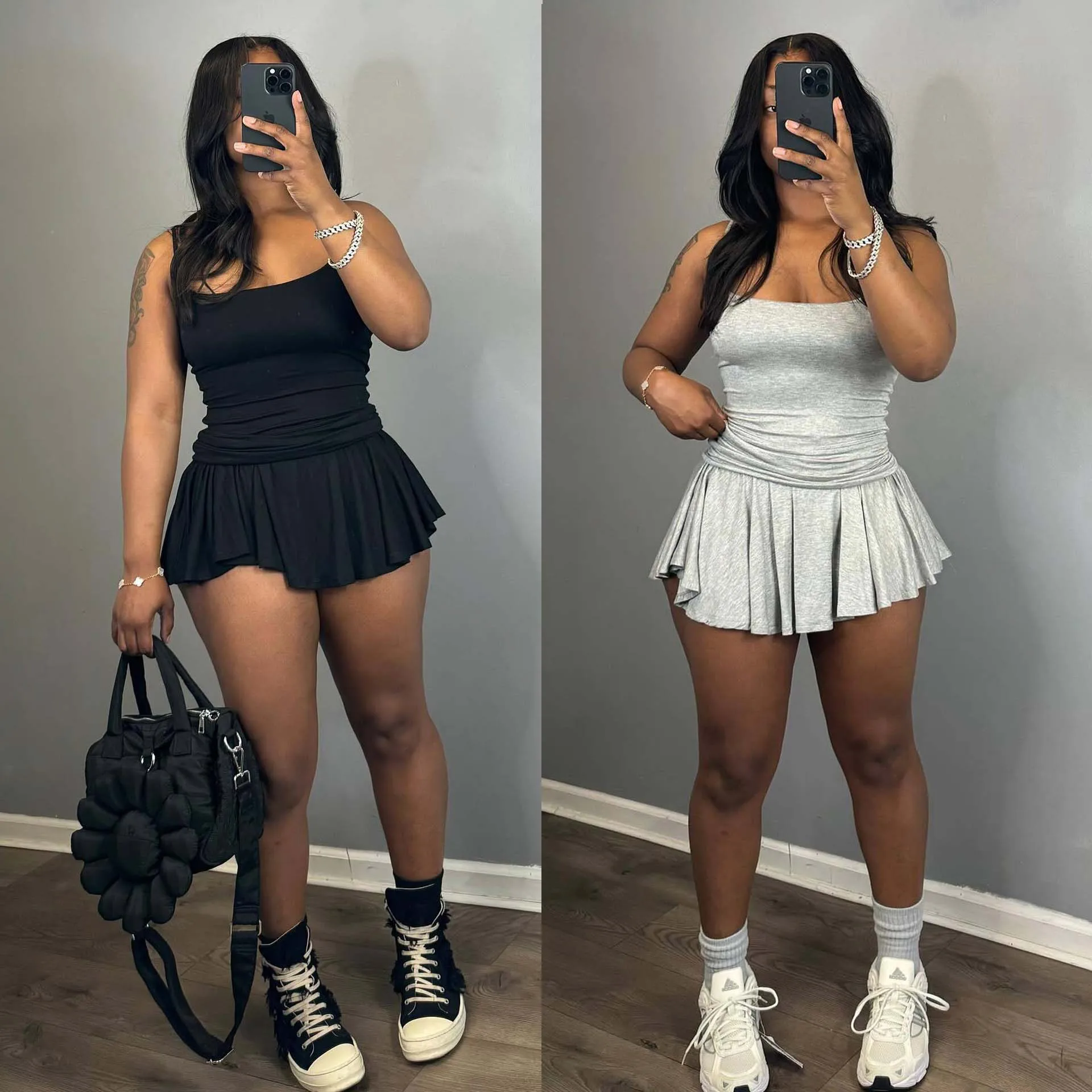 Комплект из 2 предметов с коротким топом и юбкой элегантное роскошное