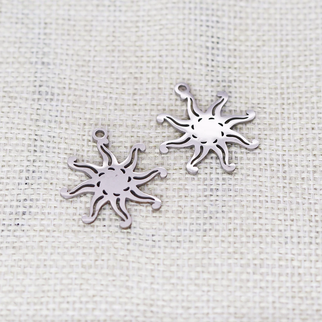 

5 шт., женская подвеска из нержавеющей стали