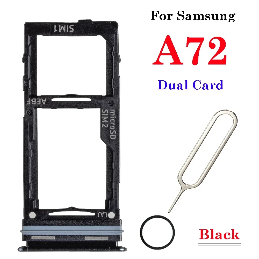 Держатель для двух SIM-карт лоток SD Micro Nano адаптер Samsung Galaxy A13 A22 A32 A33 A52 A70 A72 A80