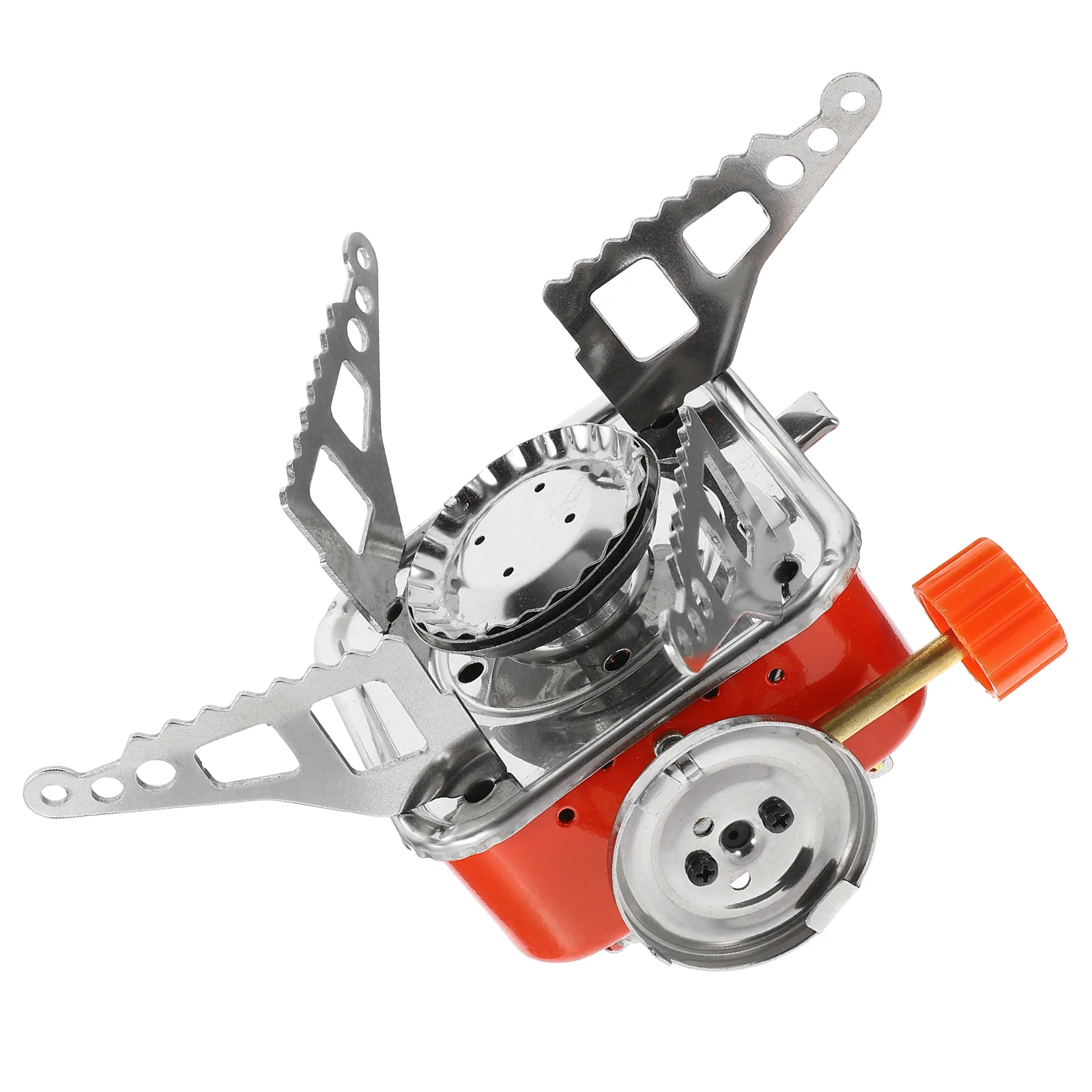 

Cassette Gas Stove, Foldable Square Shape Portable Stainless Steel Gas Stove for Outdoor, Picnic, Hiking, Camping Backpacking